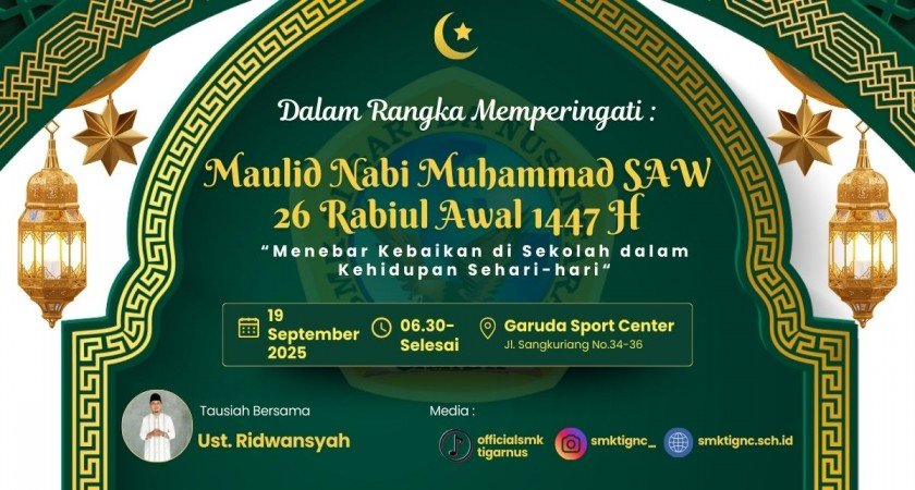 Kegiatan Maulid Nabi Muhammad SAW 12 Rabiul Awal 1447 Hijriah
